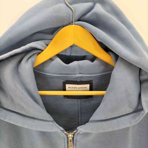 メゾンスペシャル MAISON SPECIAL Pigment Sweat Prime-Over Zip Hoodie レディース JPN:2