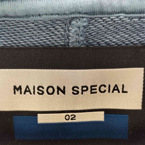 メゾンスペシャル MAISON SPECIAL Pigment Sweat Prime-Over Zip Hoodie レディース JPN:2