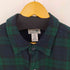 エルエルビーン L.L.Bean 裏地フリース ブラックウォッチ ネルシャツ メンズ import:L