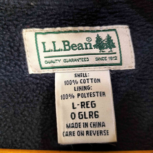 エルエルビーン L.L.Bean 裏地フリース ブラックウォッチ ネルシャツ メンズ import:L