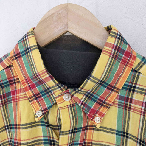 ラルフローレン RALPH LAUREN BLAKE チェック BDシャツ メンズ import:M
