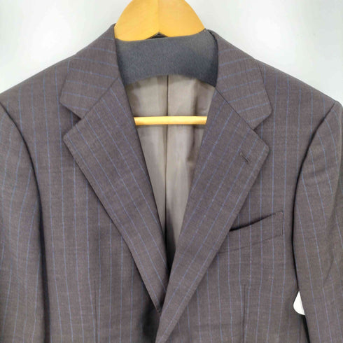 ユナイテッドアローズグリーンレーベルリラクシング UNITED ARROWS green label relaxing DRAGO カラーストライプ 2ボタン BD NT HP ジャケット メンズ 46