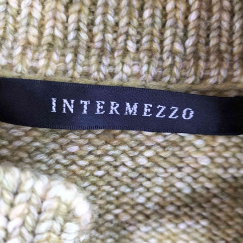 インターメッツォ INTERMEZZO テーラードカラーカーディガン メンズ LL