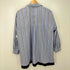 ホワイトマウンテニアリング WHITE MOUNTAINEERING 18AW スキッパーカラー 異素材切り替え L/S ストライプシャツ レディース JPN:XS