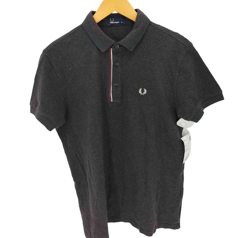 フレッドペリー FRED PERRY 前立てティップライン半袖シャツ 鹿の子ポロシャツ メンズ L