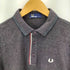 フレッドペリー FRED PERRY 前立てティップライン半袖シャツ 鹿の子ポロシャツ メンズ L
