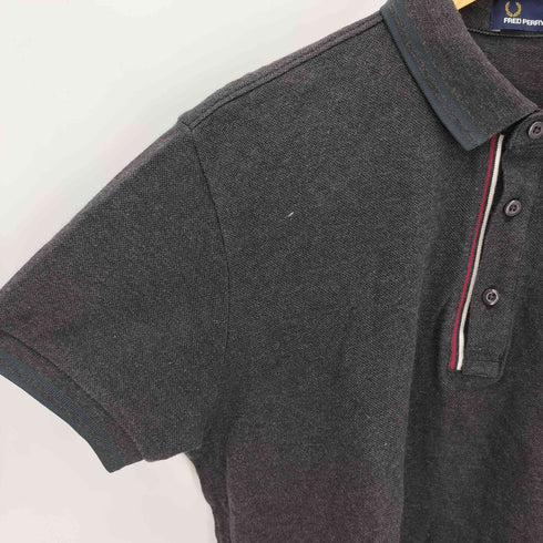 フレッドペリー FRED PERRY 前立てティップライン半袖シャツ 鹿の子ポロシャツ メンズ L