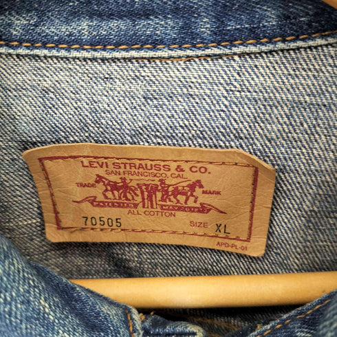 リーバイス Levis 70505-03 3rd デニムジャケット メンズ import:XL