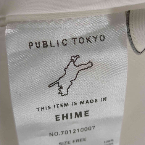 パブリックトウキョウ PUBLIC TOKYO ジオメトリックキャミワンピース レディース FREE