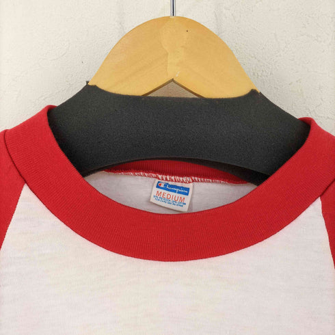 チャンピオン Champion バータグ TEXAS TECH 染み込み ラグランカットソー メンズ import:M