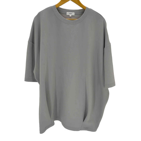 CTHY ポンチ&クールマックスビッグシルエットタック入りTシャツ メンズ JPN:L