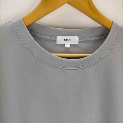 CTHY ポンチ&クールマックスビッグシルエットタック入りTシャツ メンズ JPN:L