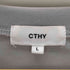 CTHY ポンチ&クールマックスビッグシルエットタック入りTシャツ メンズ JPN:L