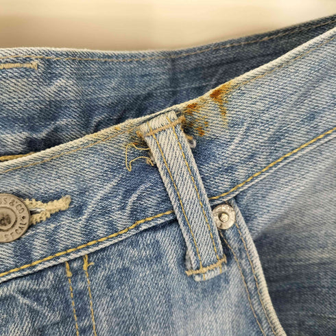 リーバイス Levis メキシコ製 505 レギュラー フィット ジーンズ デニム パンツ メンズ W:33 L:32