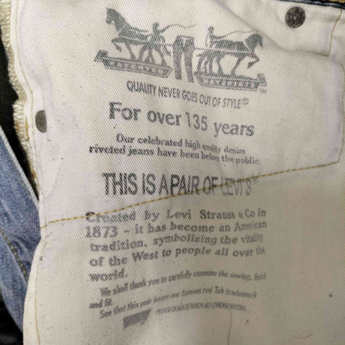 リーバイス Levis メキシコ製 505 レギュラー フィット ジーンズ デニム パンツ メンズ W:33 L:32