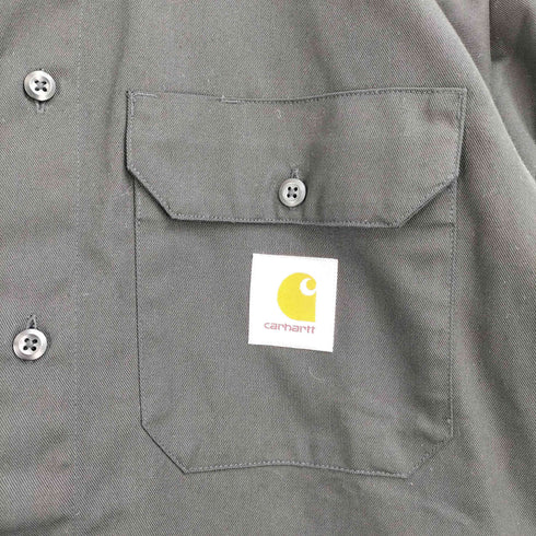 カーハートワークインプログレス Carhartt WIP L/S MASTER SHIRT 長袖 ワークシャツ メンズ import:M
