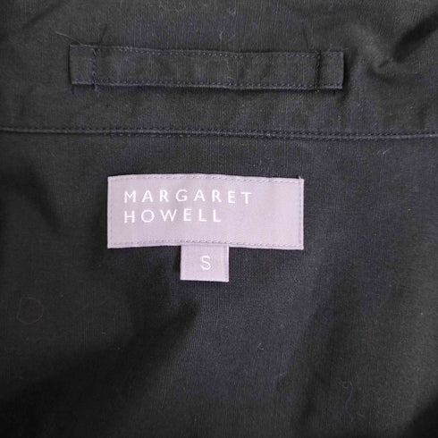 マーガレットハウエル MARGARET HOWELL DRY COTTON LINEN POPLIN オープンカラーシャツ メンズ JPN:S