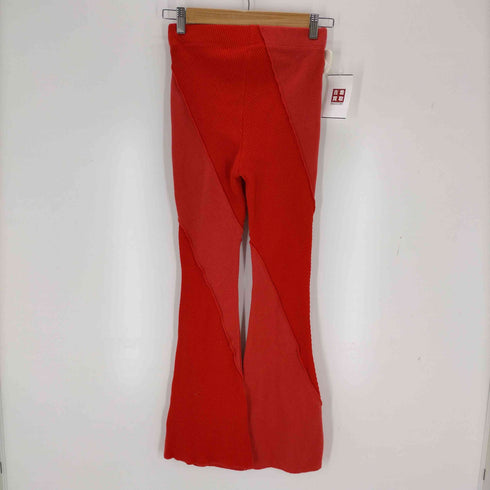 メゾンスペシャル MAISON SPECIAL Rib Mix Semi-flare Pants レディース JPN:36