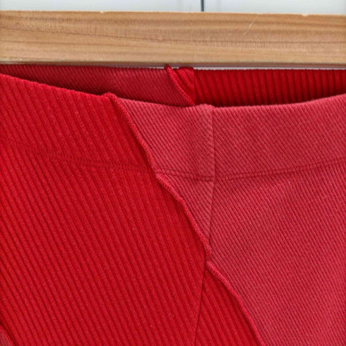 メゾンスペシャル MAISON SPECIAL Rib Mix Semi-flare Pants レディース JPN:36