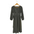 エヌナチュラルビューティーベーシック N.NATURAL BEAUTY BASIC ピーチVネックギャザーワンピース レディース JPN:M