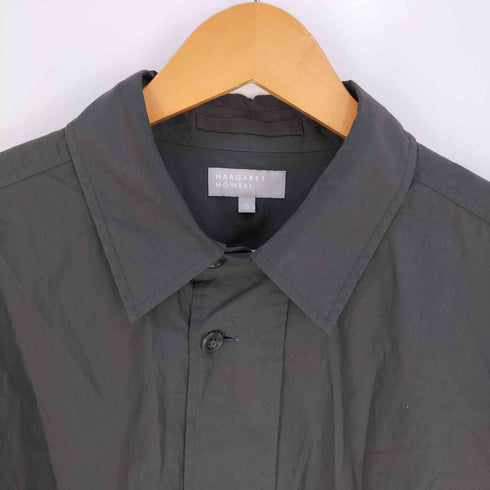 マーガレットハウエル MARGARET HOWELL FINE COTTON POPLIN レギュラーカラーシャツ メンズ JPN:S