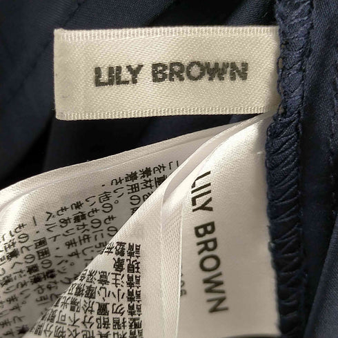 リリーブラウン Lily Brown レースチュールドレス レディース JPN:0