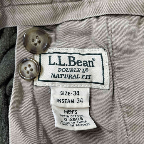 エルエルビーン L.L.Bean 00s 太畝 コットン コーデュロイパンツ メンズ US:34-35