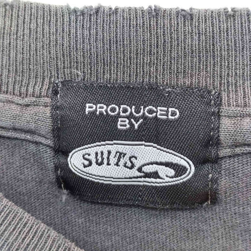 SUITS 90-2000s ボックスフィット ポケットTシャツ メンズ