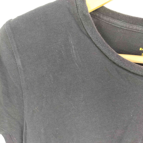 ポロラルフローレン POLO RALPH LAUREN ポニー刺繍 パワーショルダー クルーネックTシャツ レディース import:S