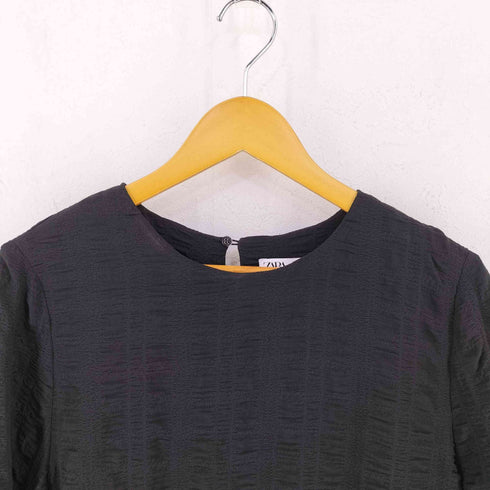 ザラ ZARA ティアード ミニワンピース レディース import:L