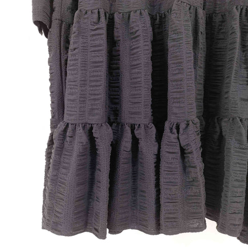 ザラ ZARA ティアード ミニワンピース レディース import:L