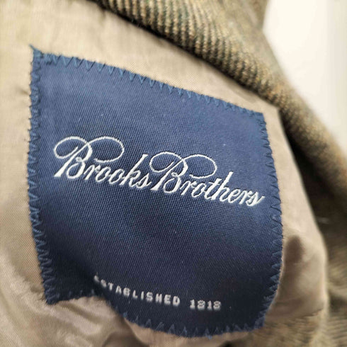 ブルックスブラザーズ BROOKS BROTHERS MADE IN USA アルパカ混 3Bウールテーラードジャケット メンズ US:38