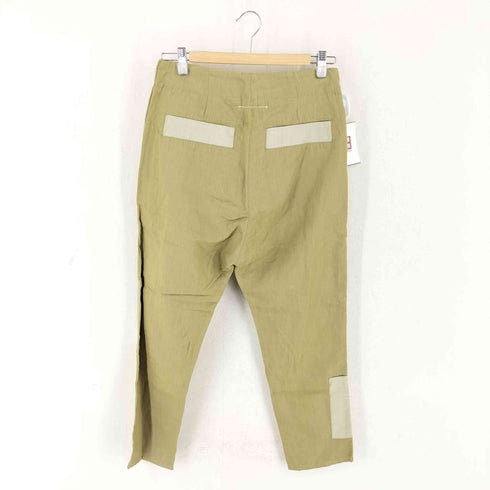 エムエムシックスメゾンマルタンマルジェラ MM6 Maison Martin Margiela コットンリネン ダブルニーパンツ レディース 40
