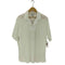 ザラ ZARA 開襟半袖シャツ レディース import:M
