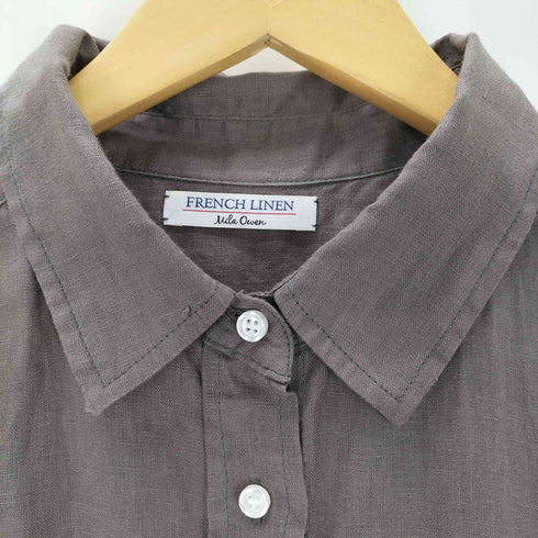 ミラオーウェン Mila Owen FRENCH LINEN shirt レディース ONE SIZE