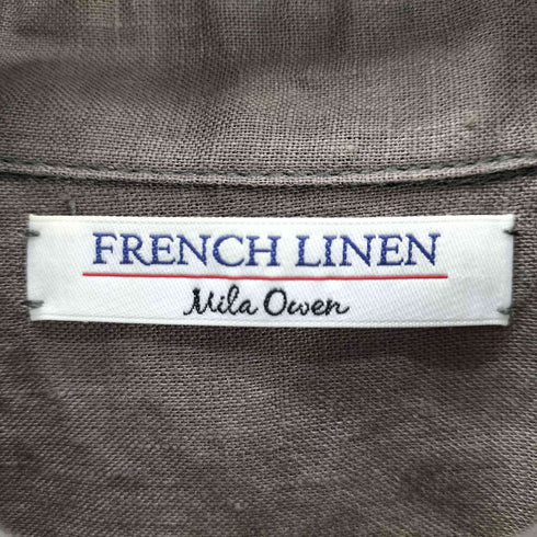 ミラオーウェン Mila Owen FRENCH LINEN shirt レディース ONE SIZE