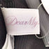 DearMyLoveRose きらきらビジューボタンショートニットカーディガン レディース M-L