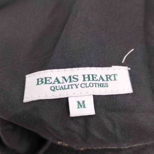ビームスハート BEAMS HEART 14OS フラノ1プリーツスラックス メンズ M