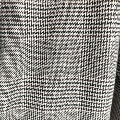 バナナリパブリック BANANA REPUBLIC NEUTRAL PLAID TIE WRAP CORT チェック柄 ウール混 コート レディース import:M