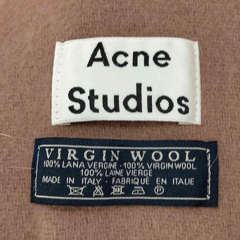 アクネストゥディオズ ACNE STUDIOS バージンウール ケープ マフラー 2WAY レディース