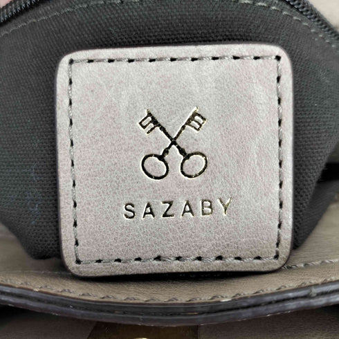 サザビー SAZABY 2WAY レザー ハンドバッグ レディース