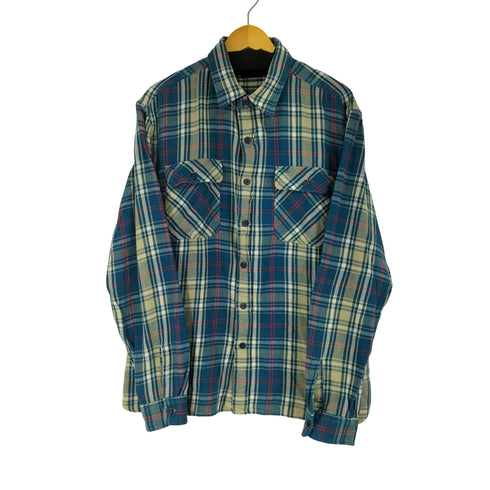ダブルアールエルラルフローレン RRL RALPH LAUREN チェック L/S ネルシャツ メンズ import:XL