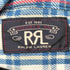 ダブルアールエルラルフローレン RRL RALPH LAUREN チェック L/S ネルシャツ メンズ import:XL