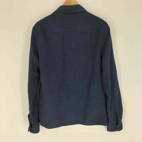 ザラマン ZARA MAN SLIM FIT スリム フィット スムース ダブルジップ シャツ ジャケット メンズ import:M