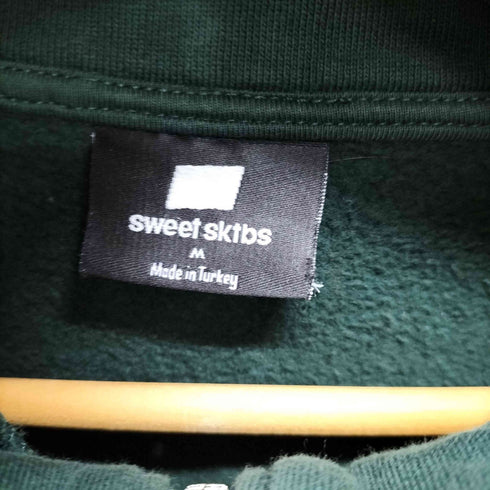 SWEET SKTBS バイカラーハーフジップスウェット メンズ import:M