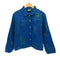CHICOS DESIGN .90s 総柄 ビジュー トラッカージャケット レディース JPN:2