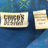 CHICOS DESIGN .90s 総柄 ビジュー トラッカージャケット レディース JPN:2