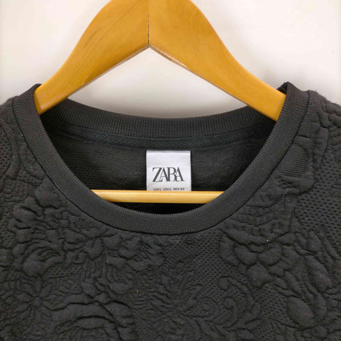 ザラ ZARA PADDED SKULLS SWEATSHIRT メンズ JPN:L