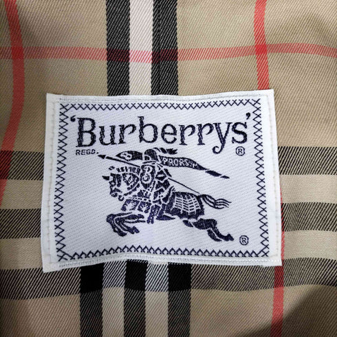 バーバリーズ BURBERRYS 90s 白タグ 裏地ノバチェック トレンチコート メンズ