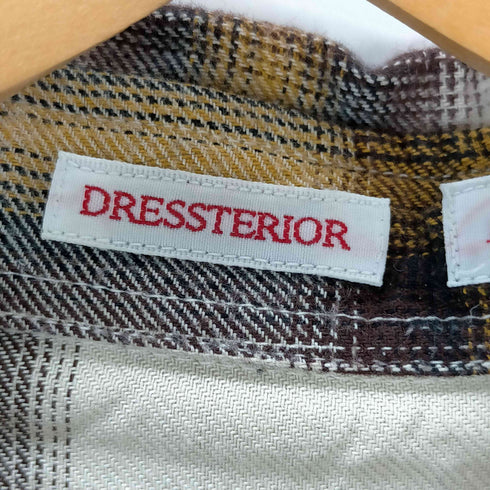 ドレステリア DRESSTERIOR オンブレーチェックシャツ メンズ JPN:L